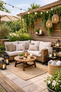9 Ideen für eine gemütliche Terrasse – so wird dein Außenbereich perfekt